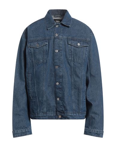 Man Denim outerwear Blue