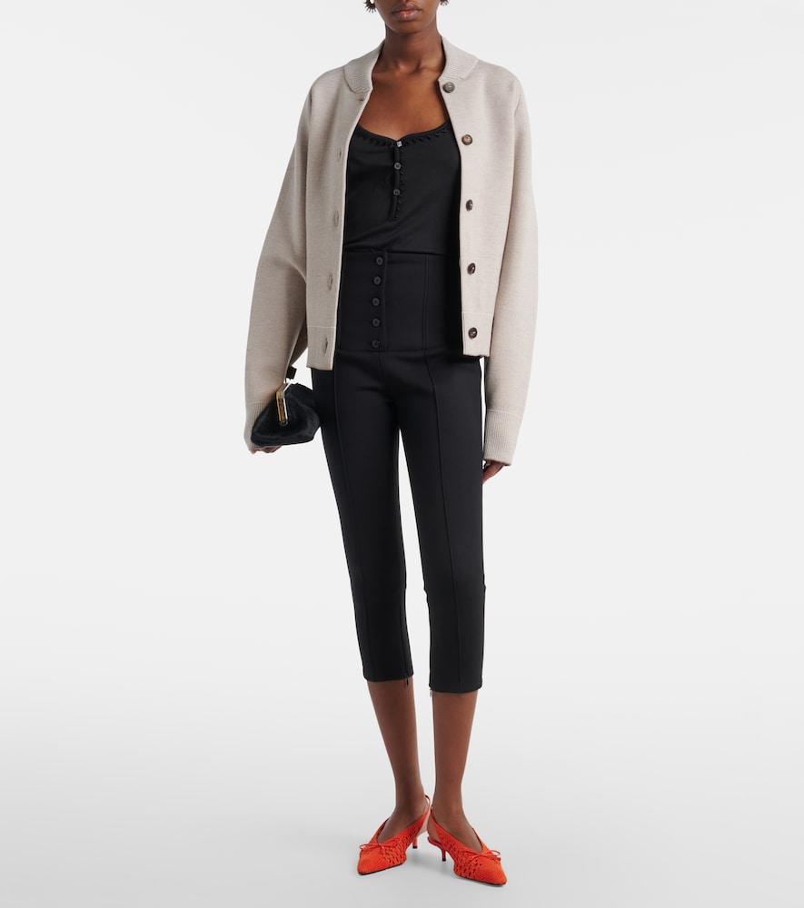 Arlésien cropped slim pants