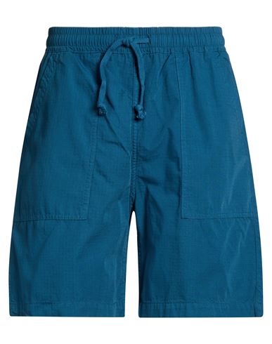 Man Shorts & Bermuda Shorts Deep teal Size S Organic cotton