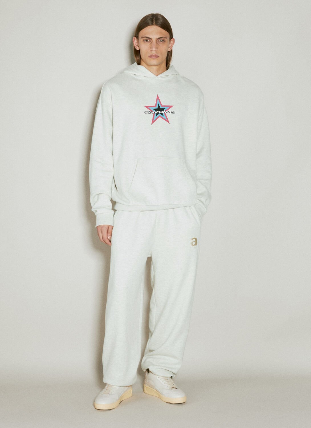 Star Logo Hooded Sweatshirt