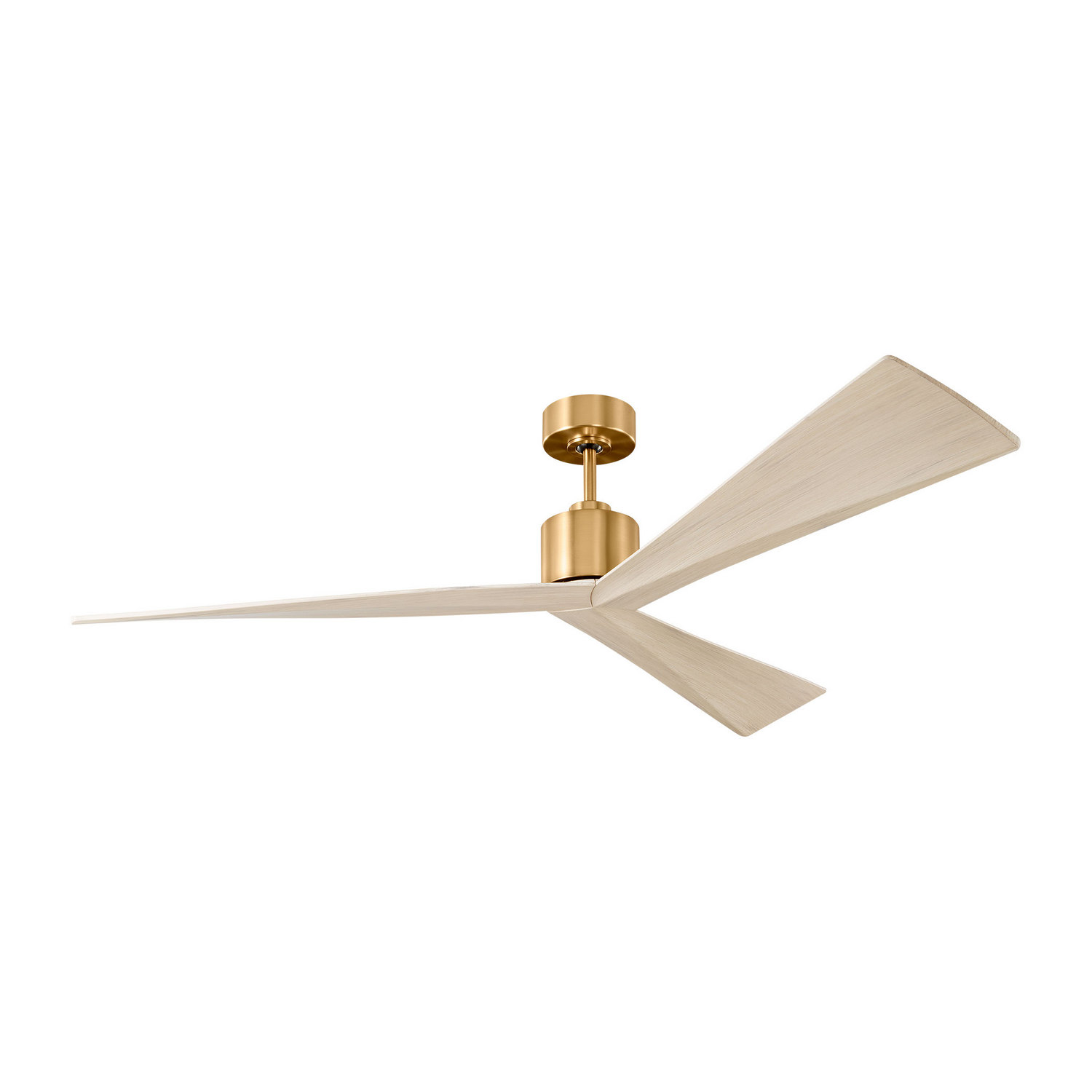 Burnished Brass 60" Ceiling Fan from the Adler 60 Collection
