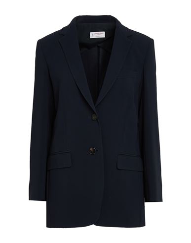 Woman Blazer Midnight blue Size 4 Triacetate, Polyester