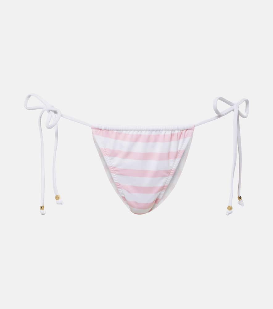 Bell striped bikini bottoms
