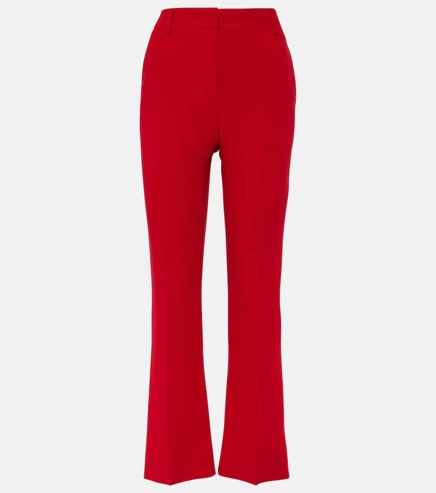 Cady Couture silk straight pants