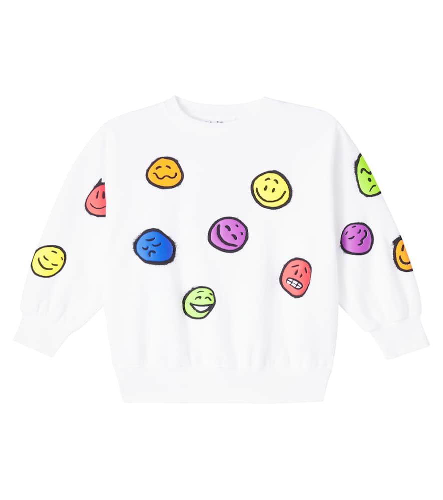 Monti printed cotton jersey sweatshirt
