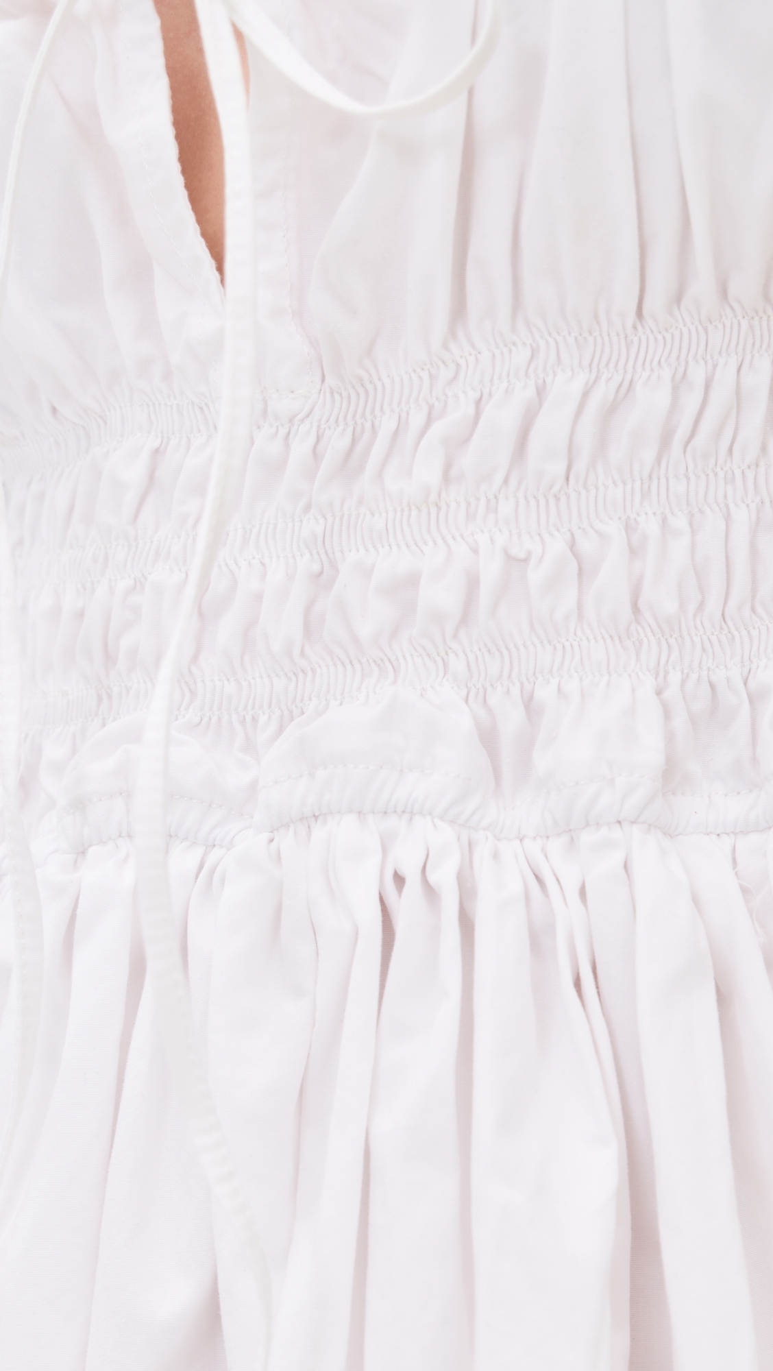 Big Sky Poplin Dress Optic