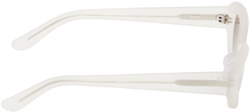 THISTLES Off-White 'The Coco' Sunglasses