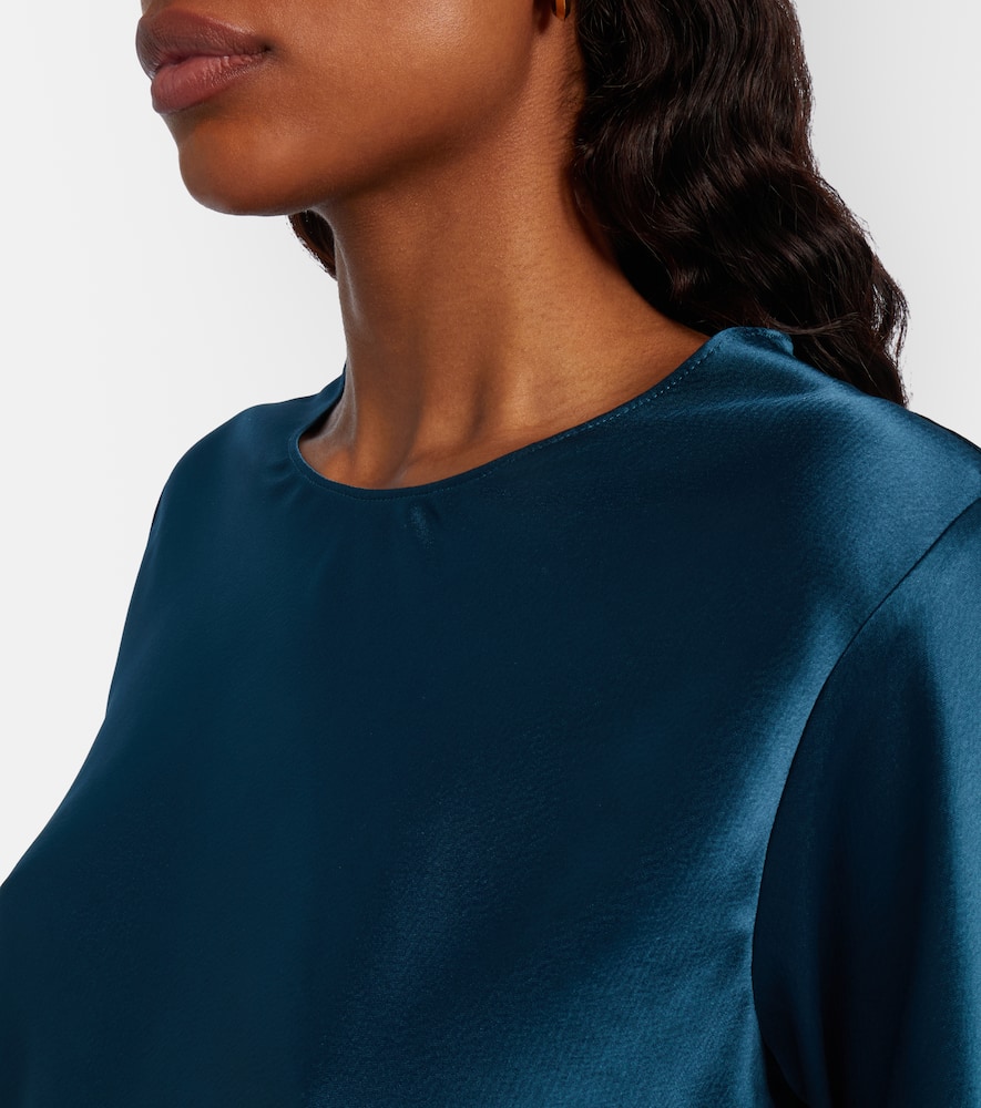 Barb satin top