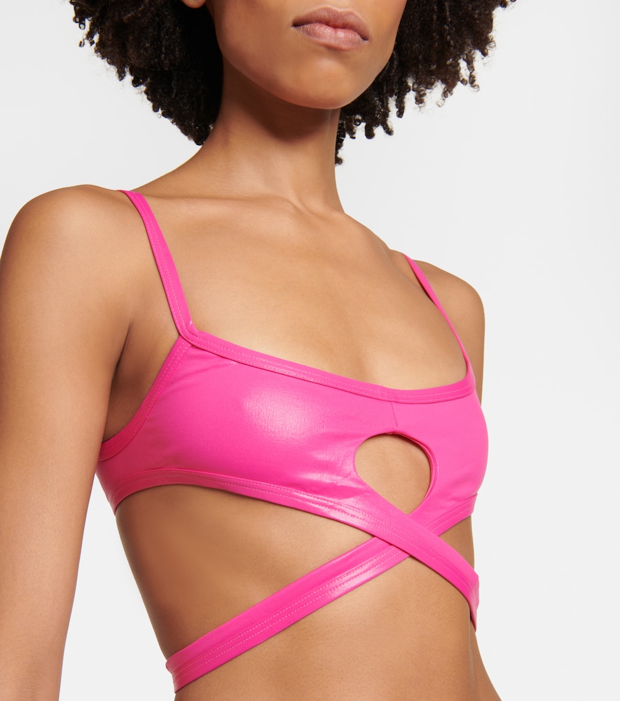 Square wrap bikini