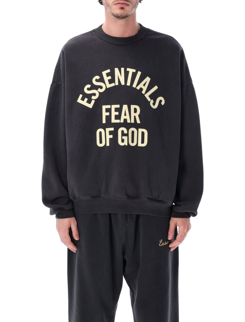 Black Crew Neck Sweatshirt