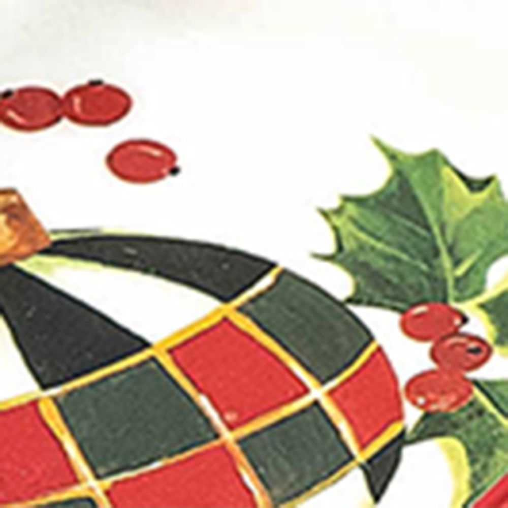 Deck The Halls Trio Dish (37Cm X 14Cm)