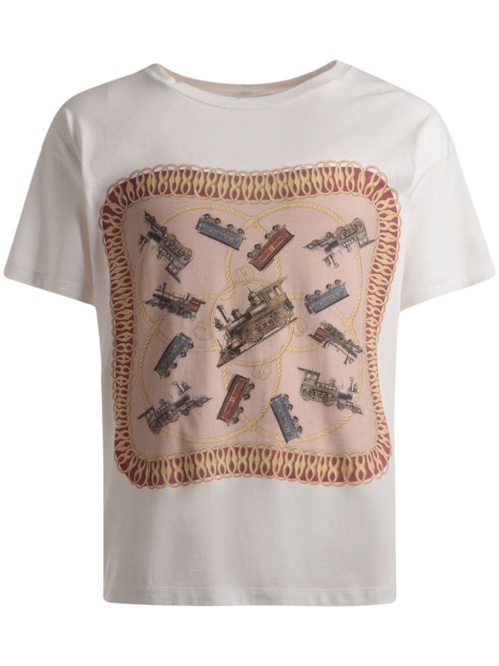 Graphic-print organic cotton T-shirt - White