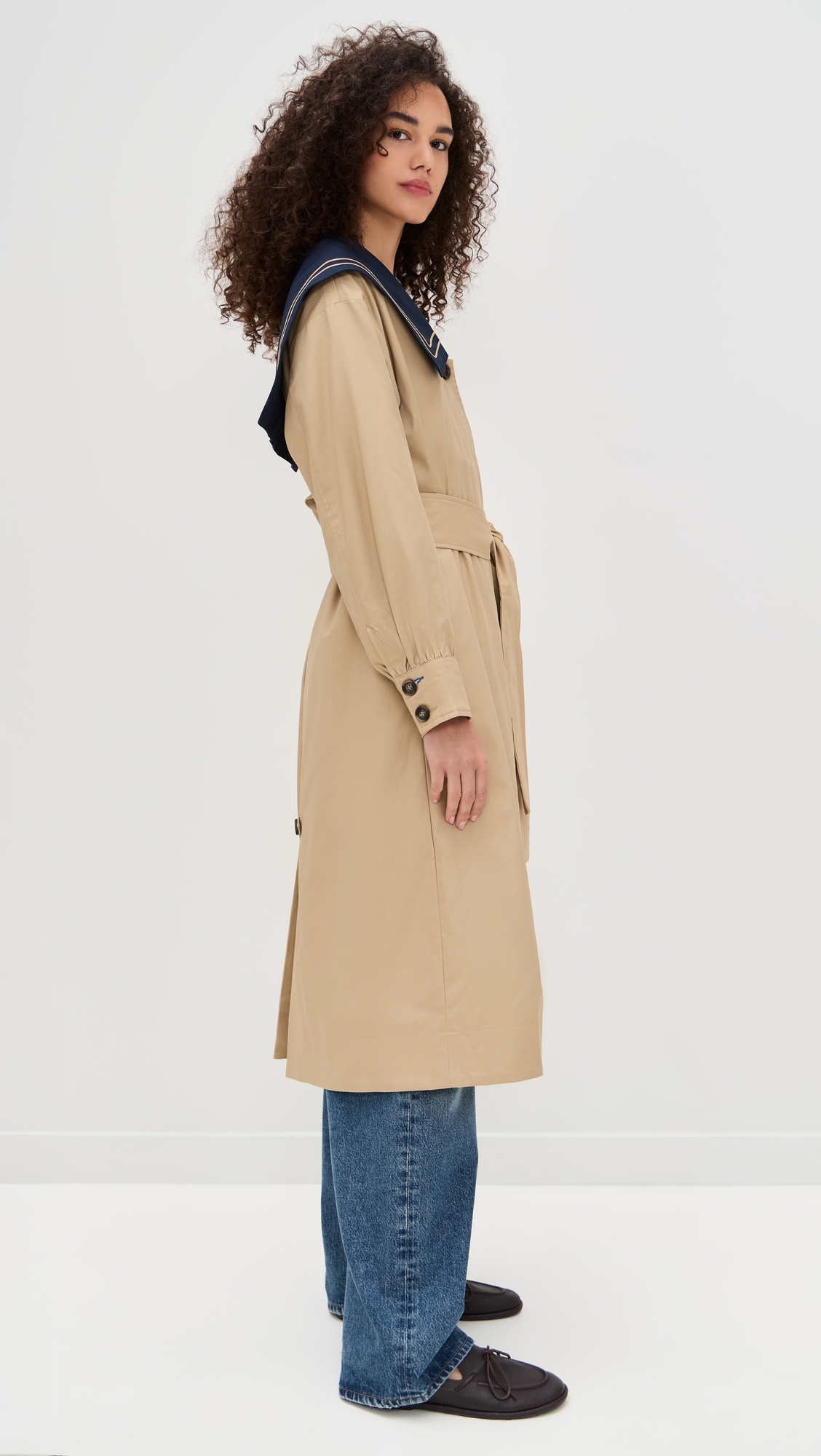 Ella Trench Tan