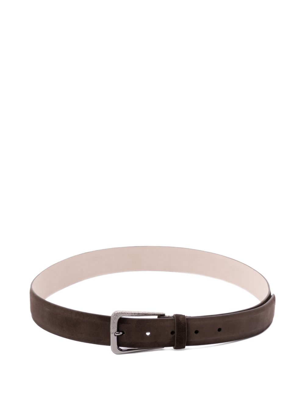 Suede belt - Brown