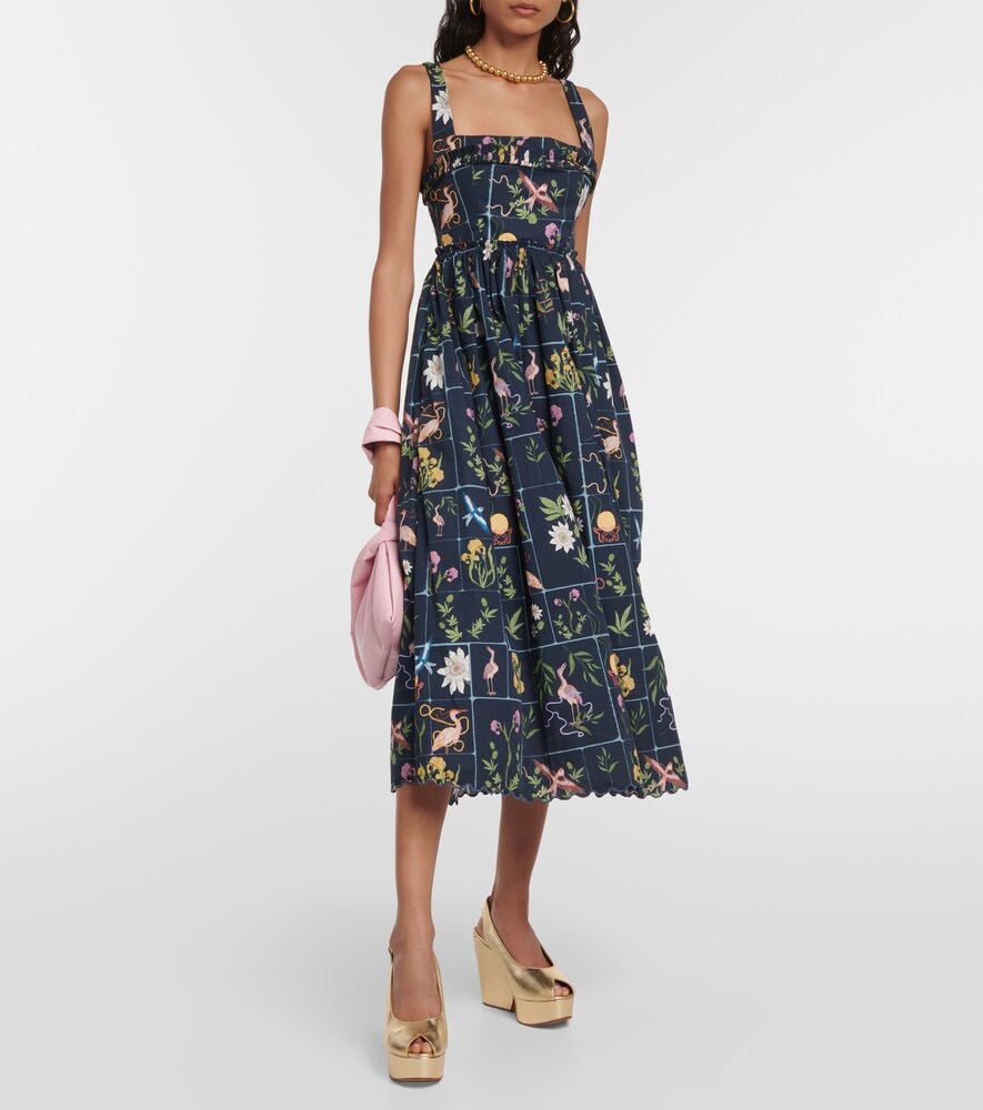Barbara Paraíso poplin midi dress