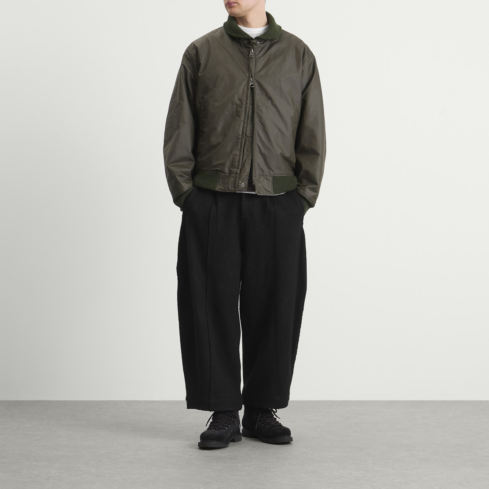 Men's Waxed Cotton LL Jacket Olive