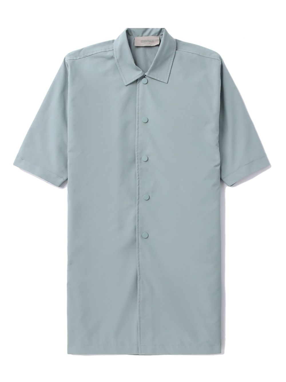 Tonal logo-detail shirt - Blue