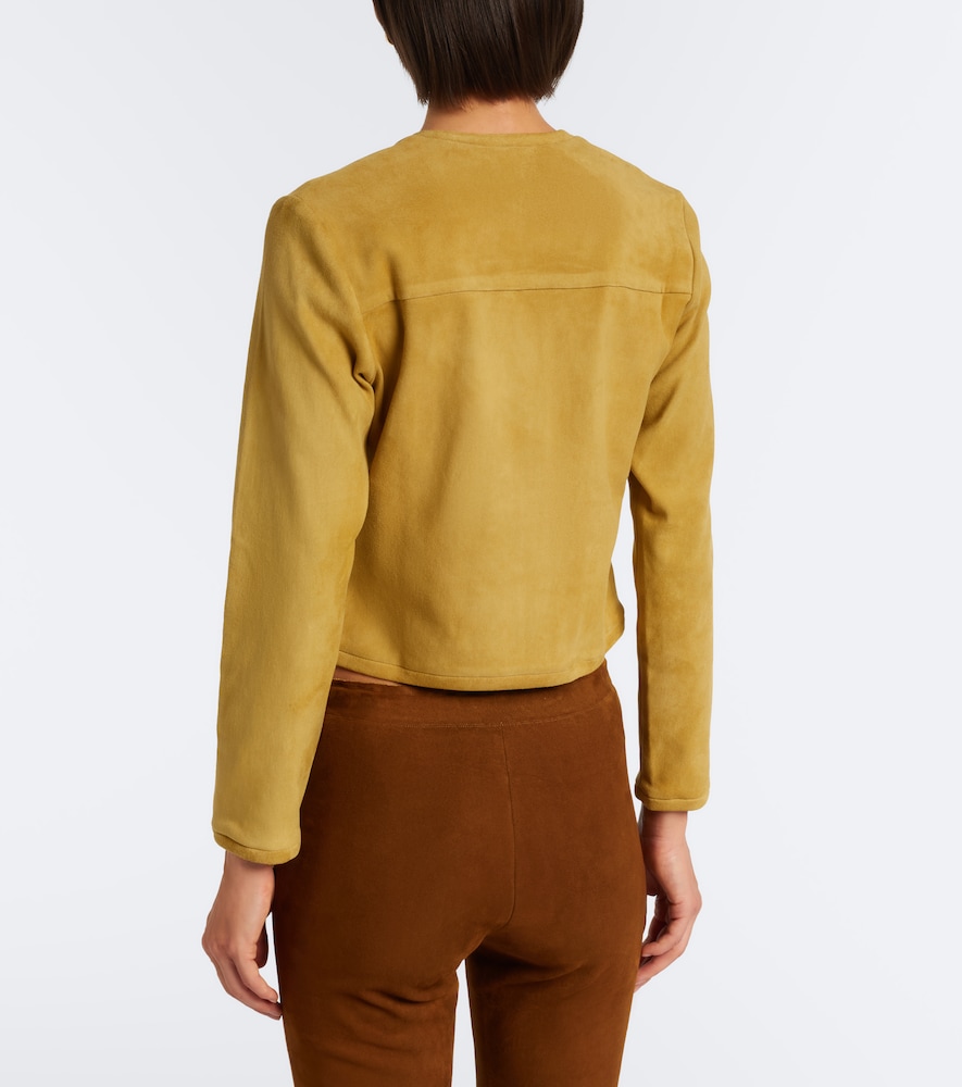 Astrid suede cardigan