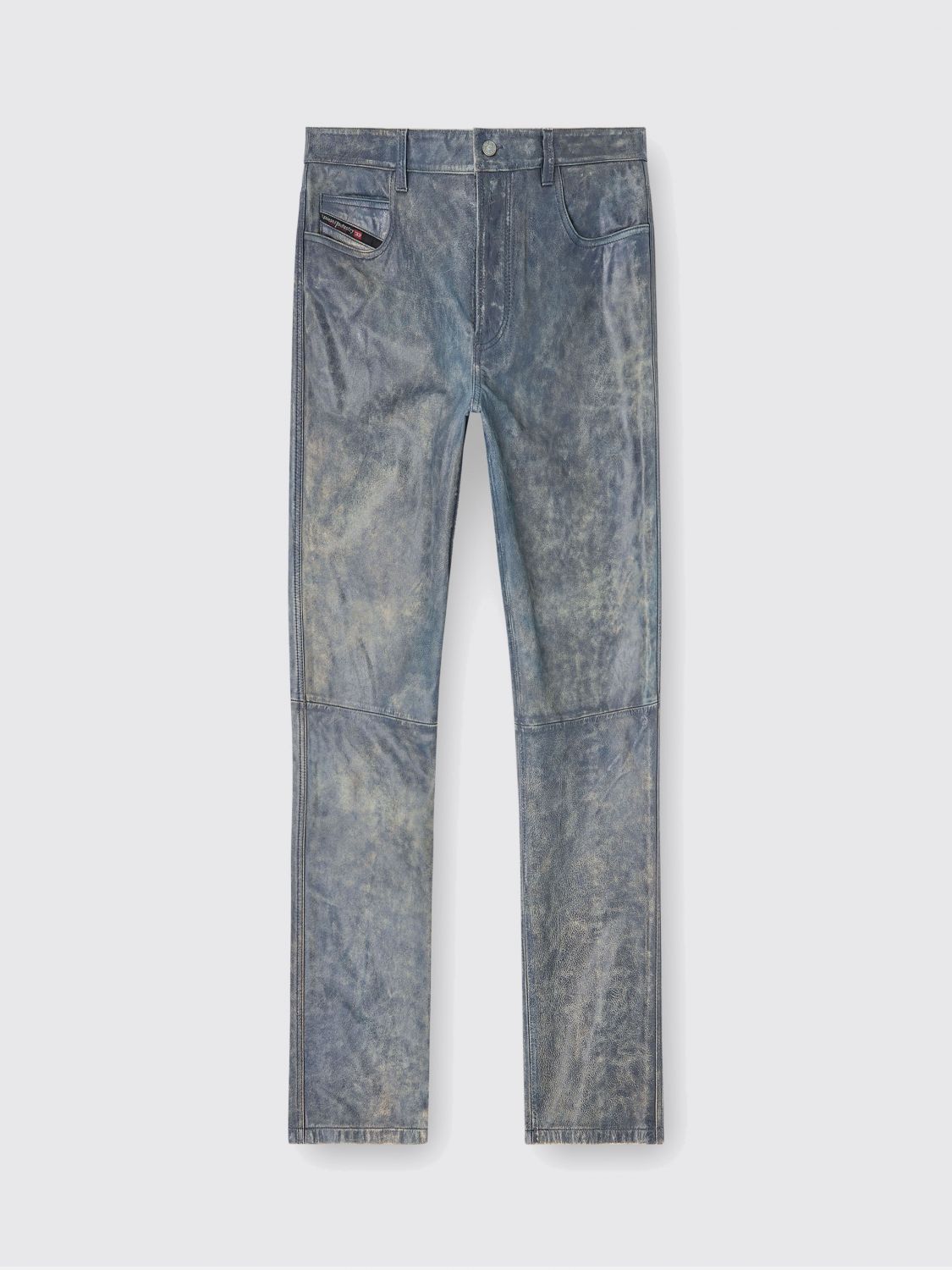 Pants Men color Denim