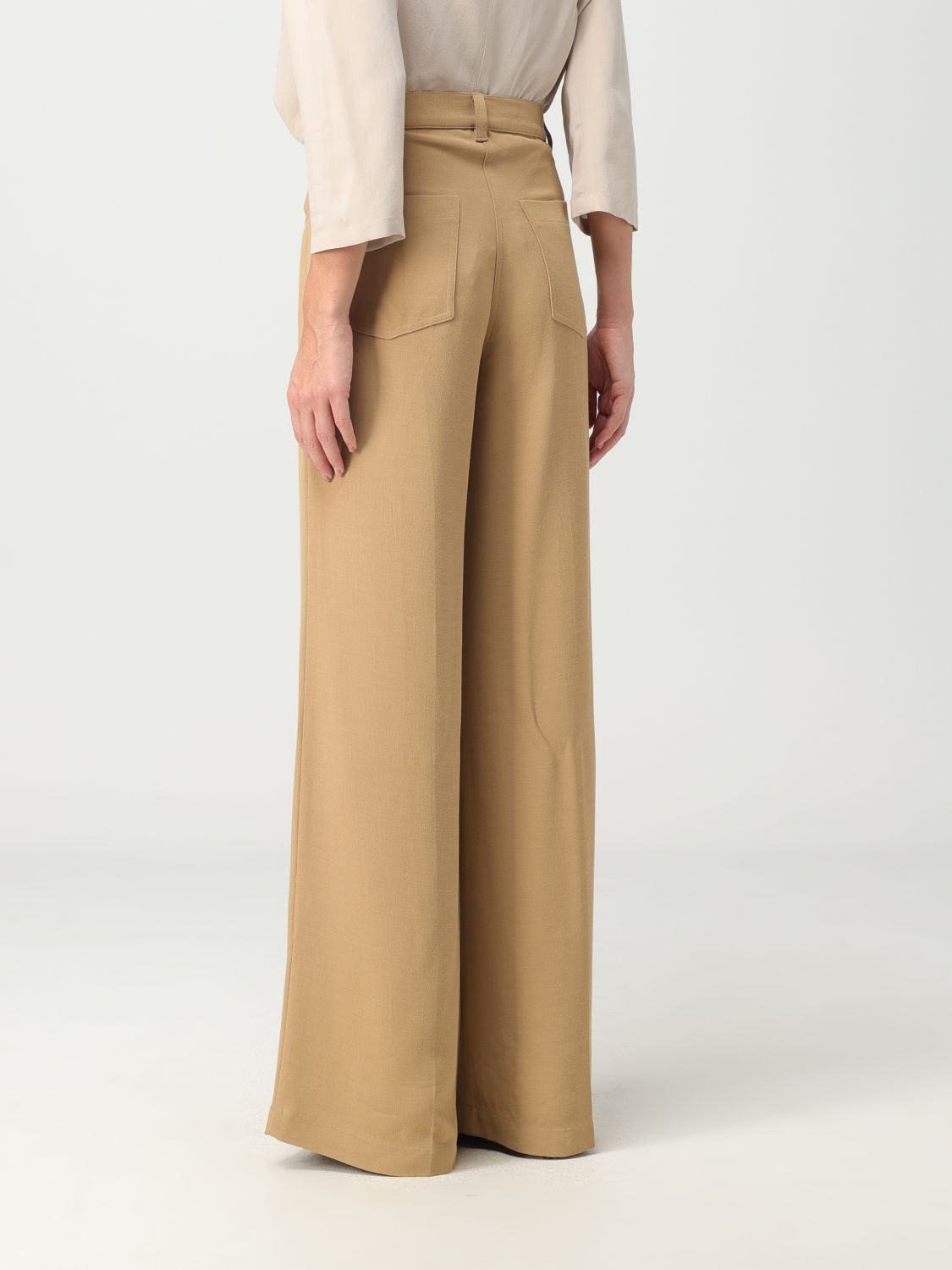 Pants Woman color Camel
