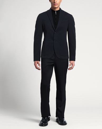 Man Blazer Navy Size 42 Polyamide, Cotton, Elastane