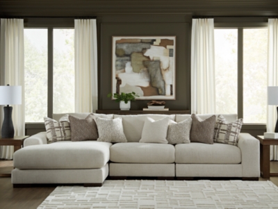 Barrelton 3-Piece Modular Sectional with Chaise, Barley