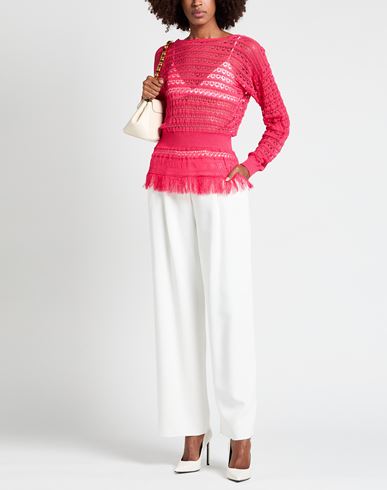 Woman Sweater Fuchsia Size 4 Viscose, Polyester