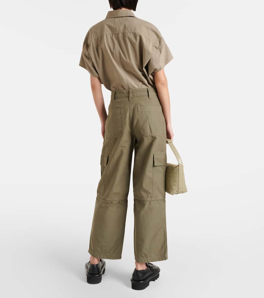 Jericho cropped cotton cargo pants