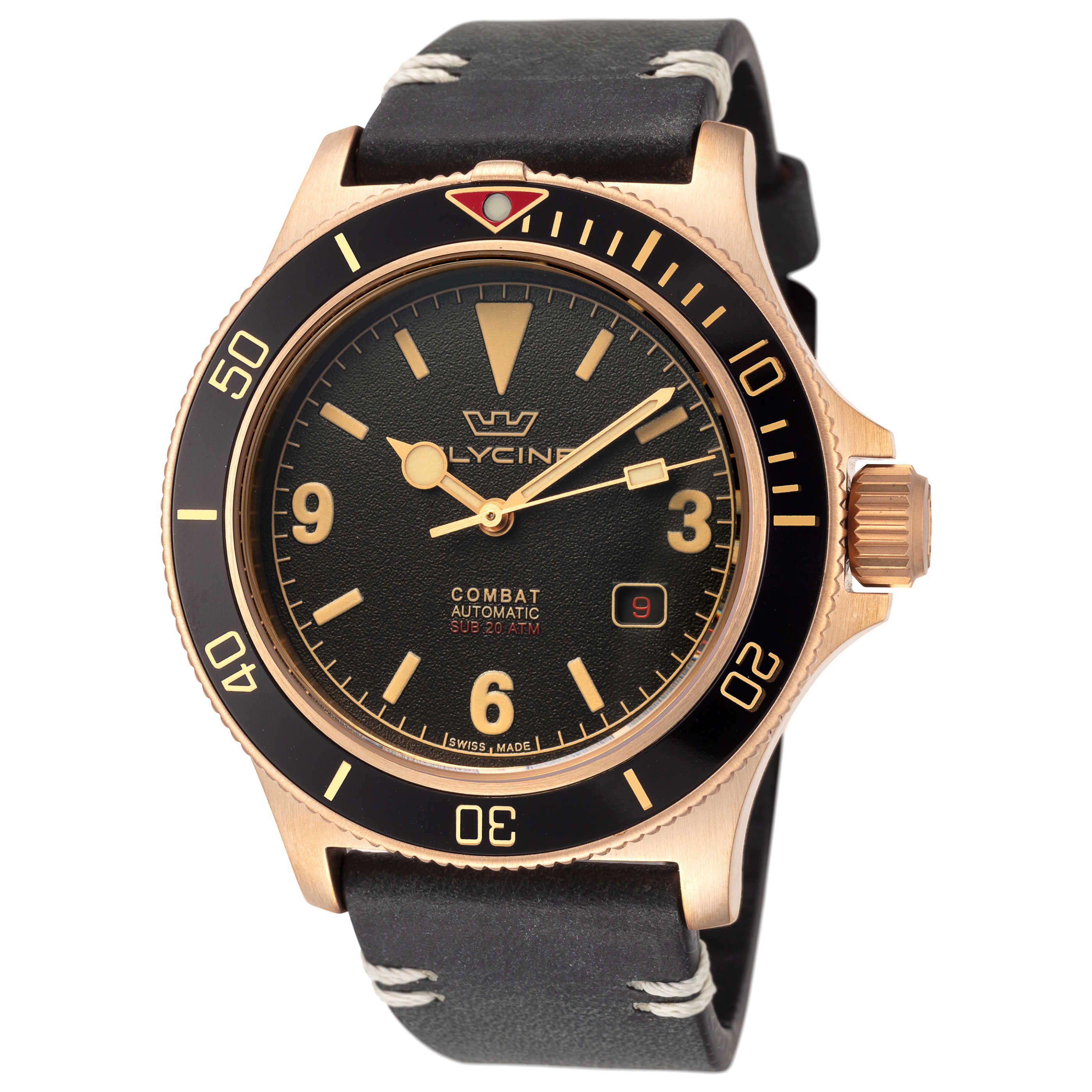 Combat Sub Bronze Vintage Men's Watch