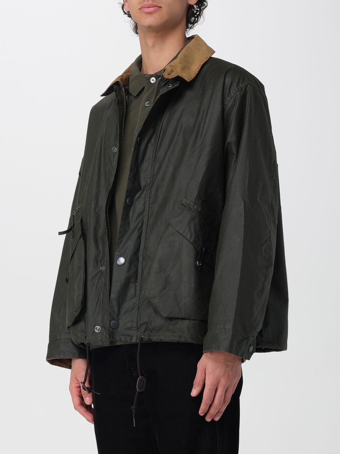 Jacket Men color Green