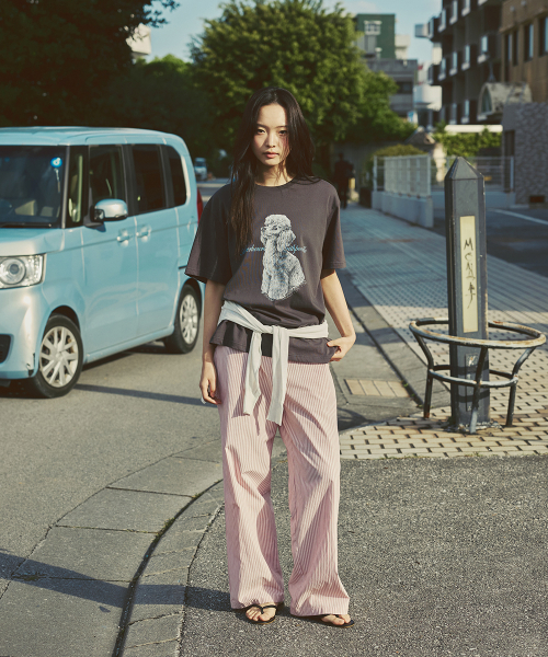 OVERSIZED POODLE GRAPHIC TEE V2