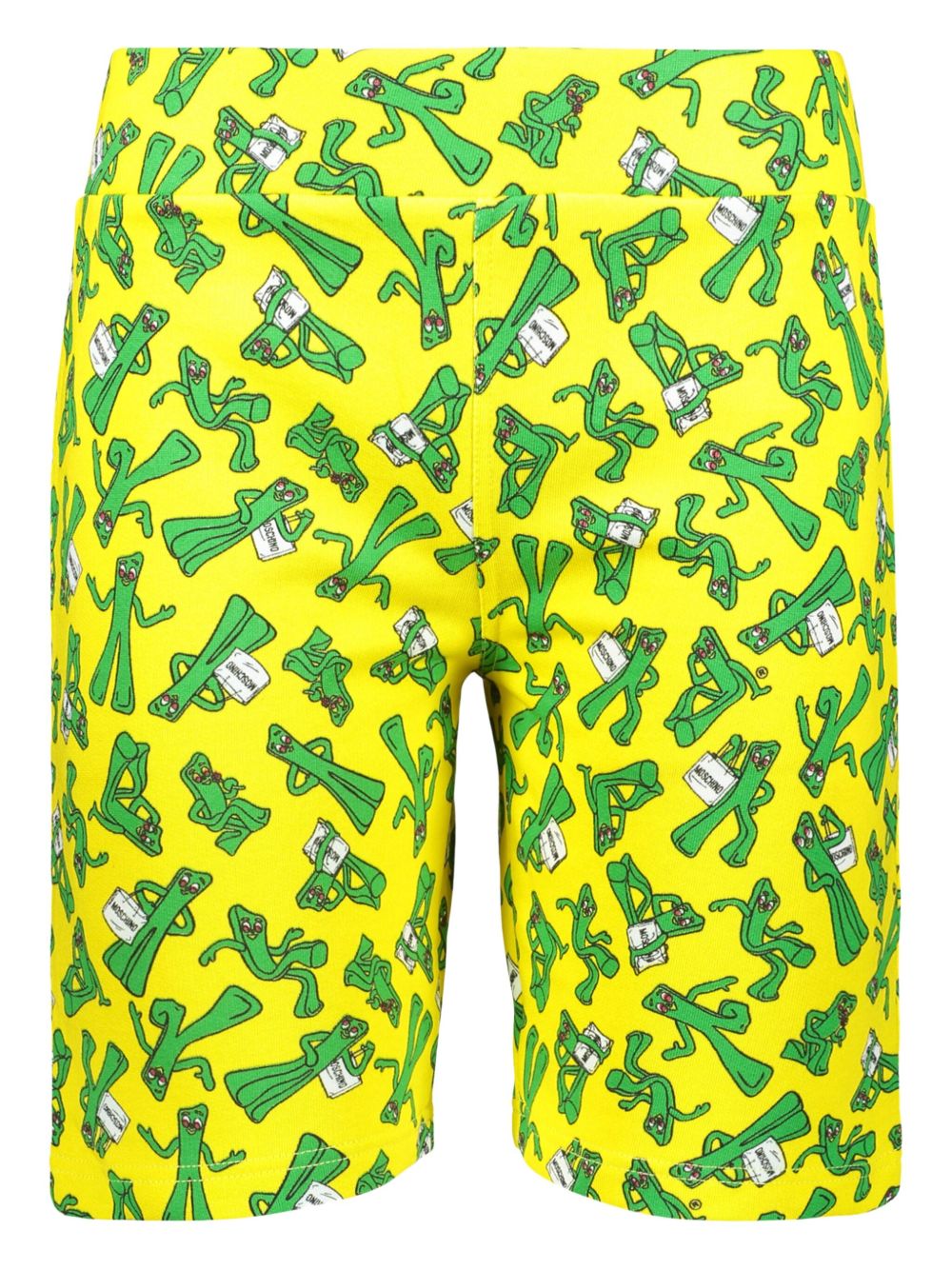 All-over print shorts - Yellow
