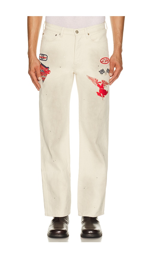 Samuel Zelig Service Pant in Aged Natural - White. 30 also in