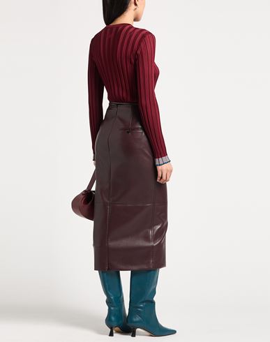 Woman Sweater Burgundy Size 2 Viscose