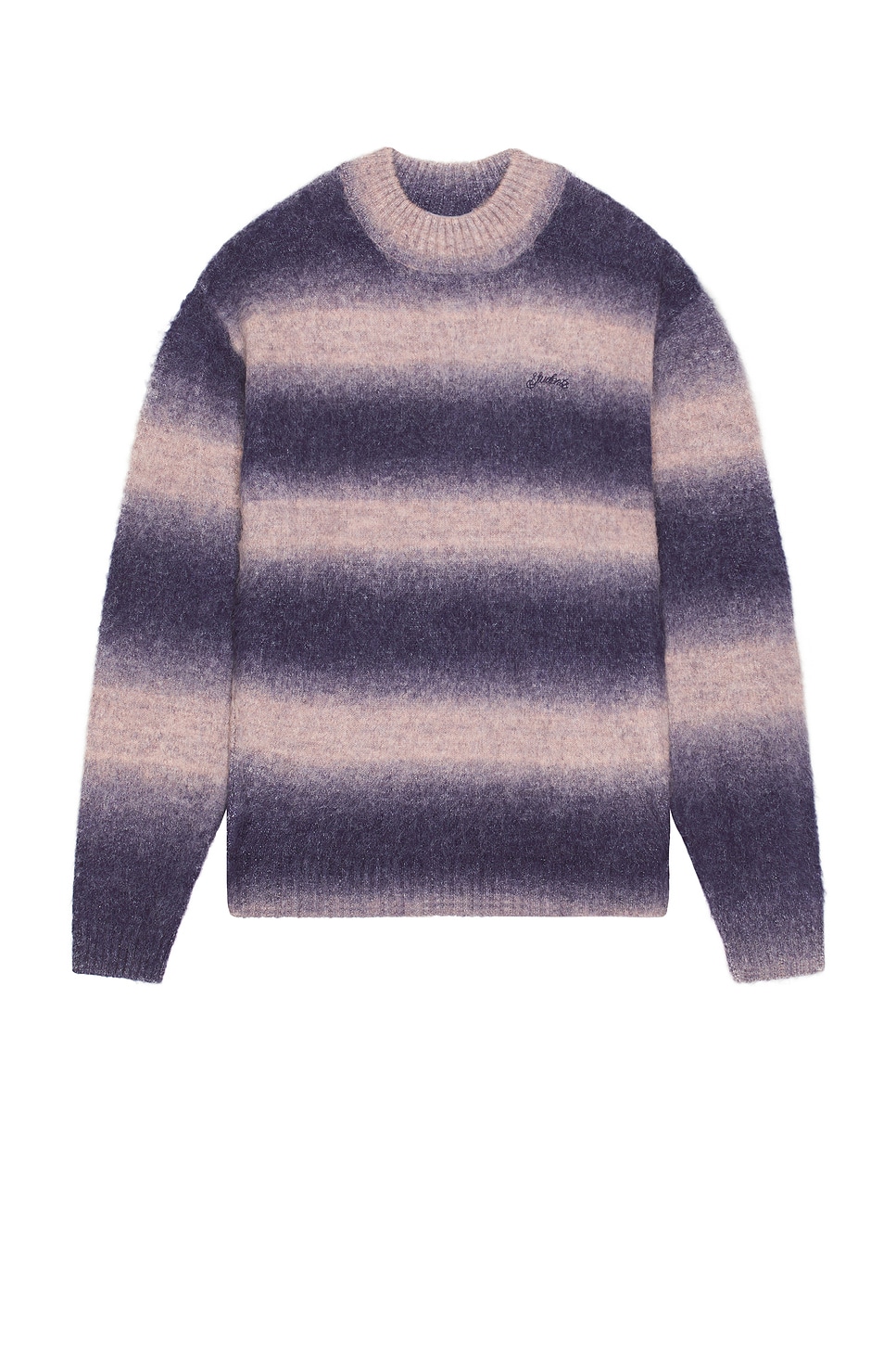 Students Golf Cole Knit Mockneck Mohair Sweater in Purple. M. Also in