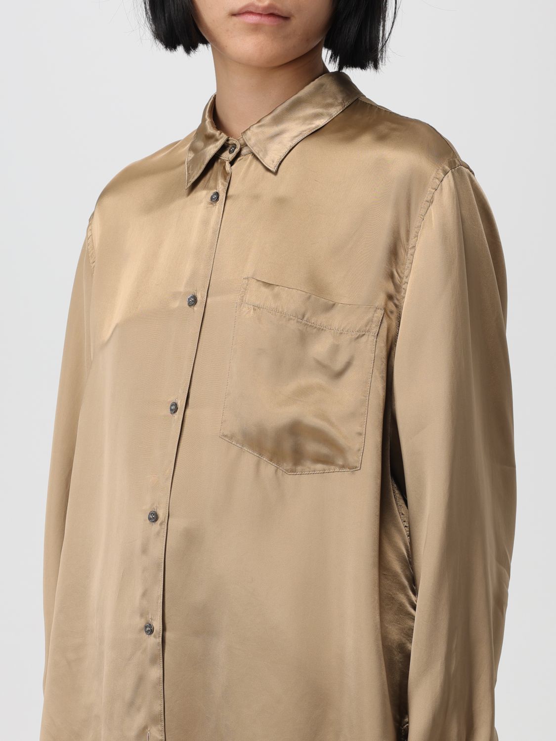 Shirt Woman color Gold