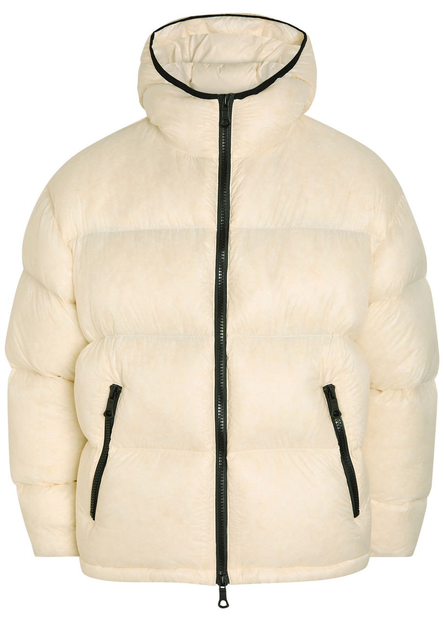 Padded Hooded Nylon Jacket