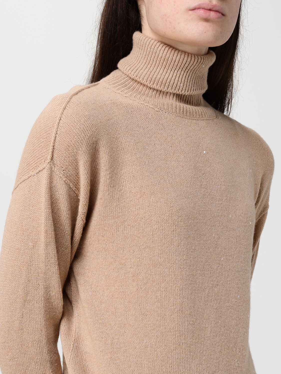 Sweater Woman color Brown
