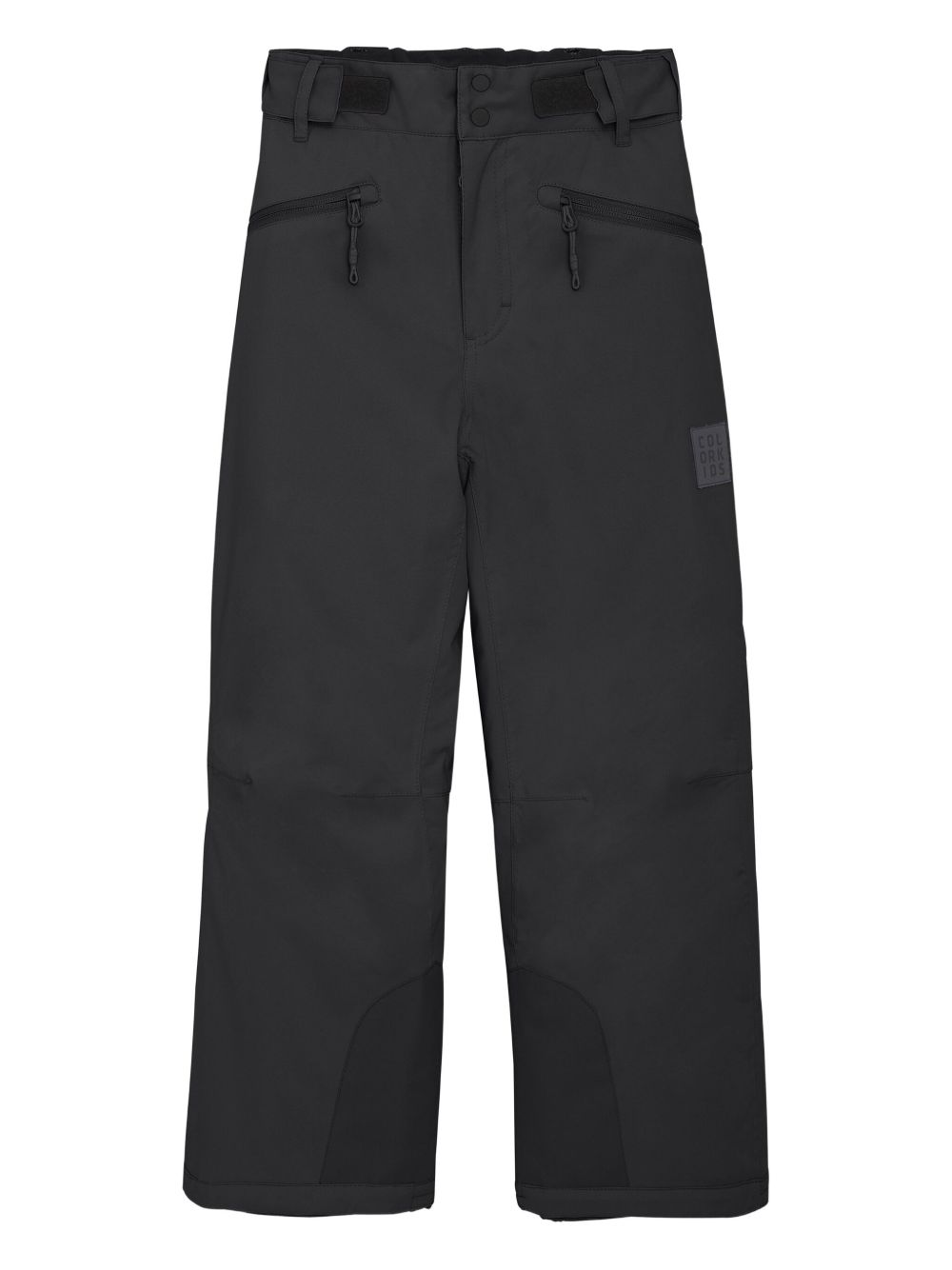 Zip-pockets casual trousers - Black
