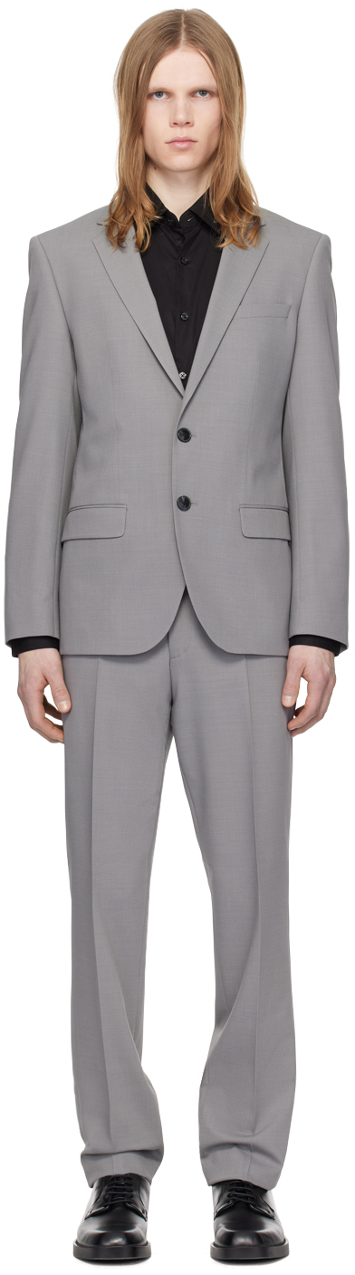 Hugo Gray Slim-Fit Suit