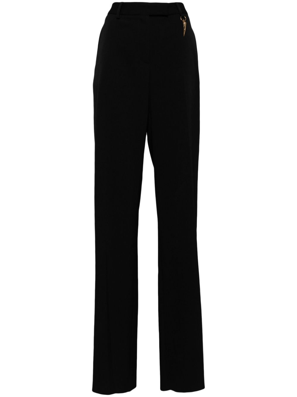Straight-leg trousers - Black