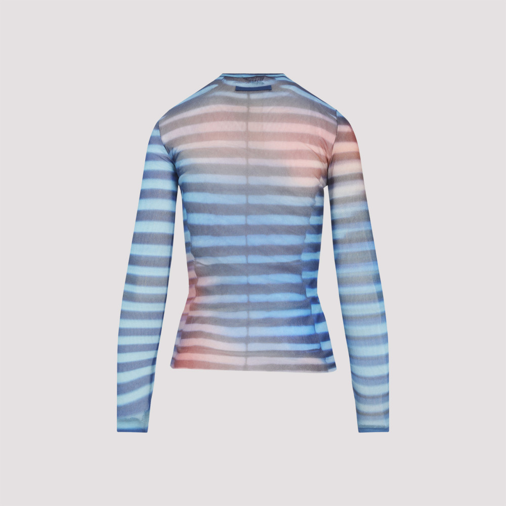 Light Blue Long Sleeve Top
