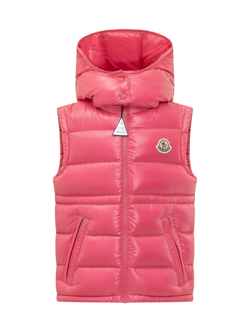 Girls Red Quilted Jacket