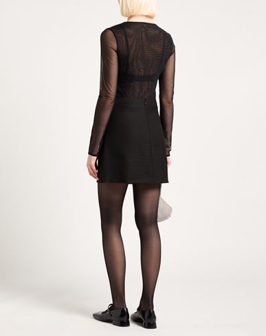 Woman Top Black Size 4 Polyamide, Elastane