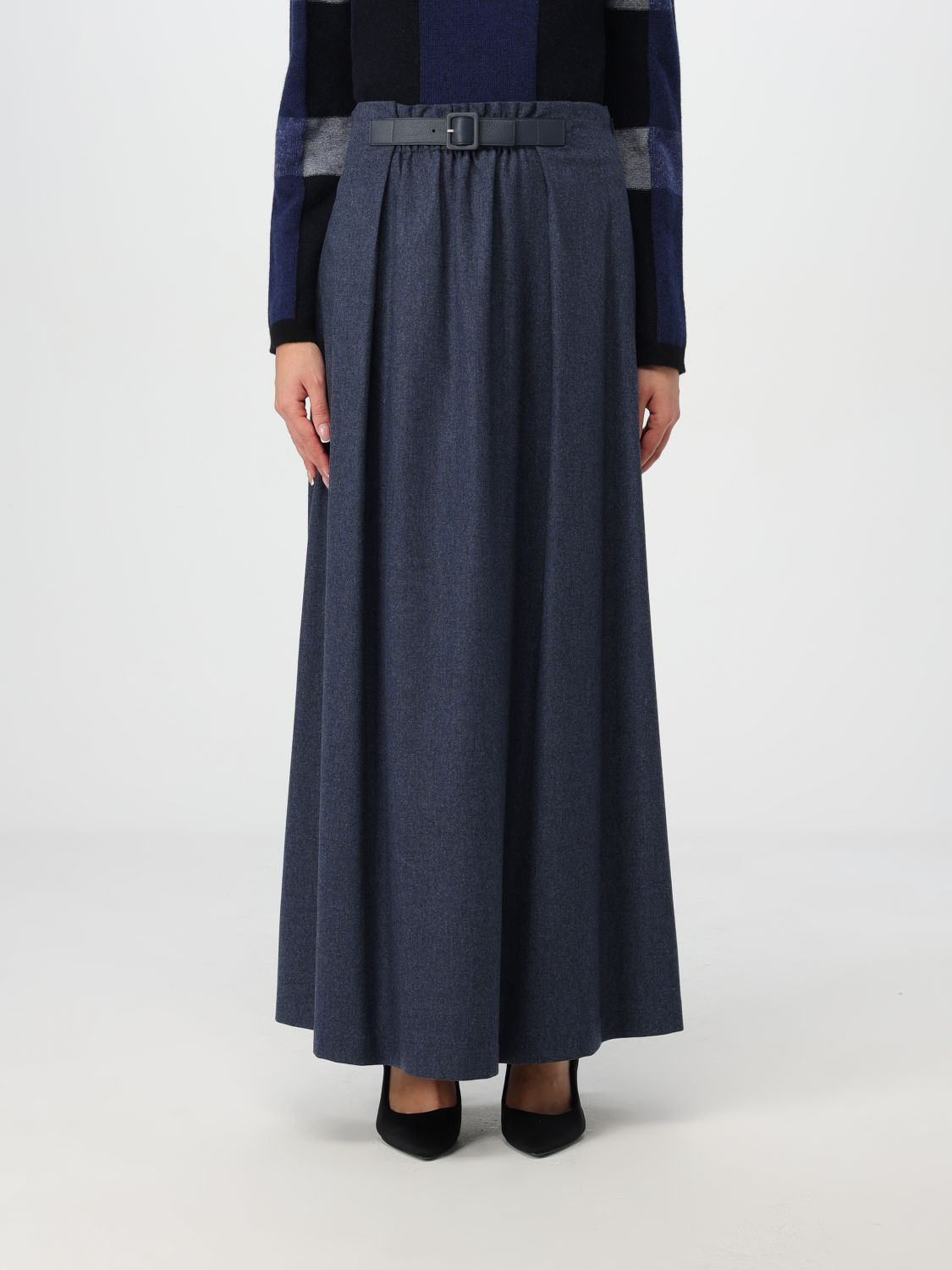 Skirt Woman color Blue