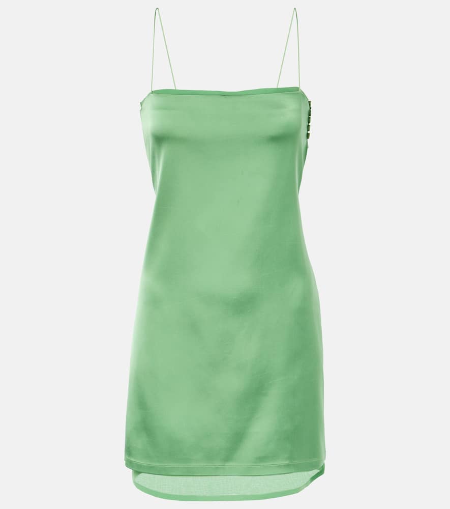 Elica satin minidress