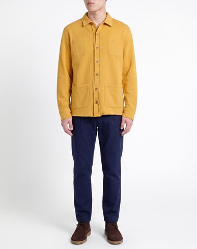 Man Shirt Marigold Size 36 Cotton