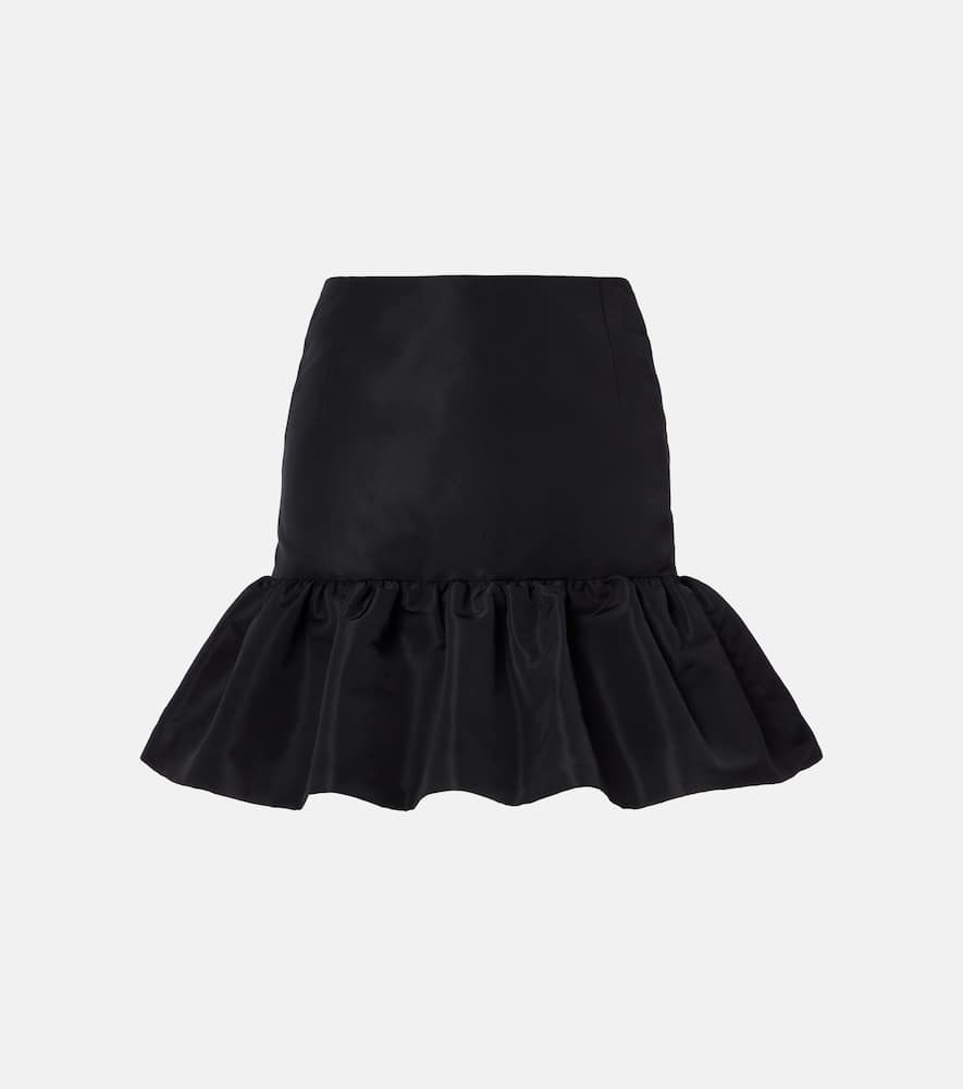 Flared miniskirt
