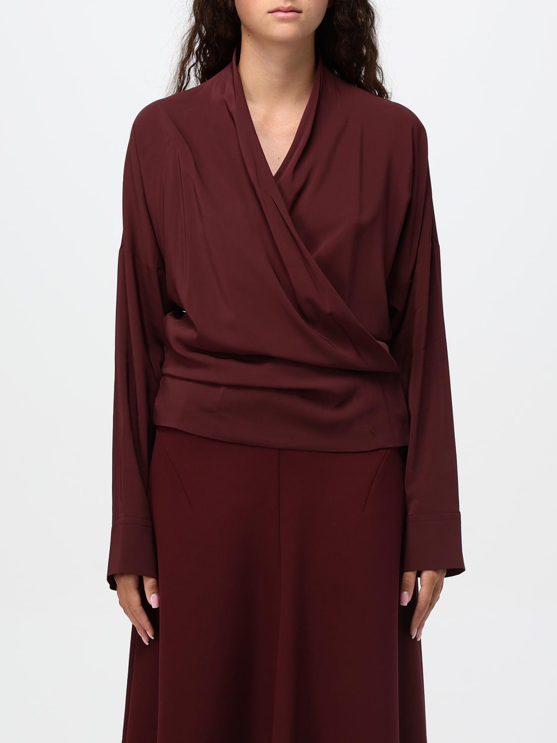 Wrap blouse - Red