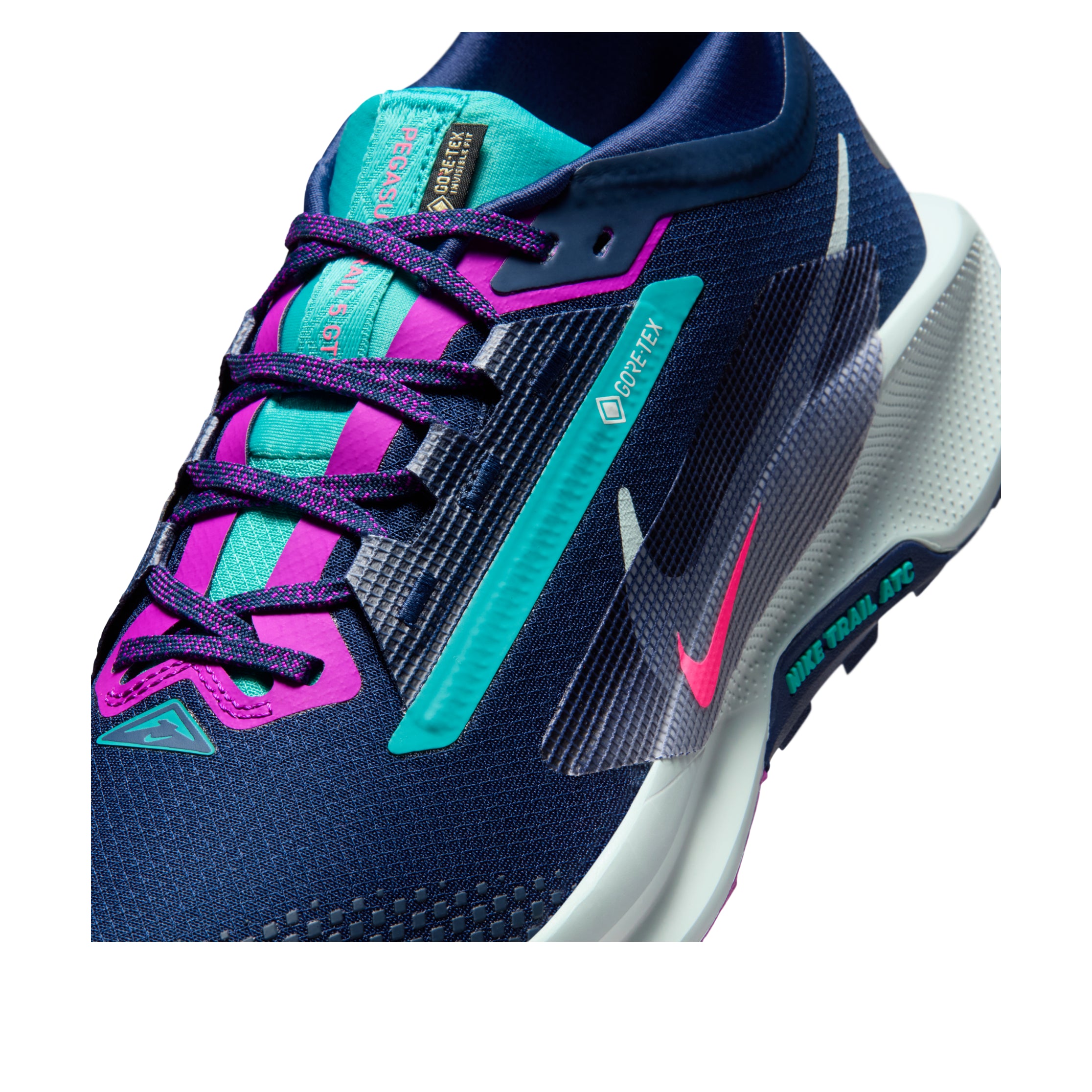Pegasus Trail 5 Gore-Tex 'Midnight Navy Blacier Blue Hyper Pink'